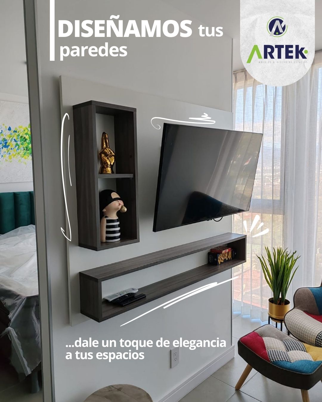 Creamos diseños únicos y exclusivos para tus paredes, ¡exactamente como los imaginas!