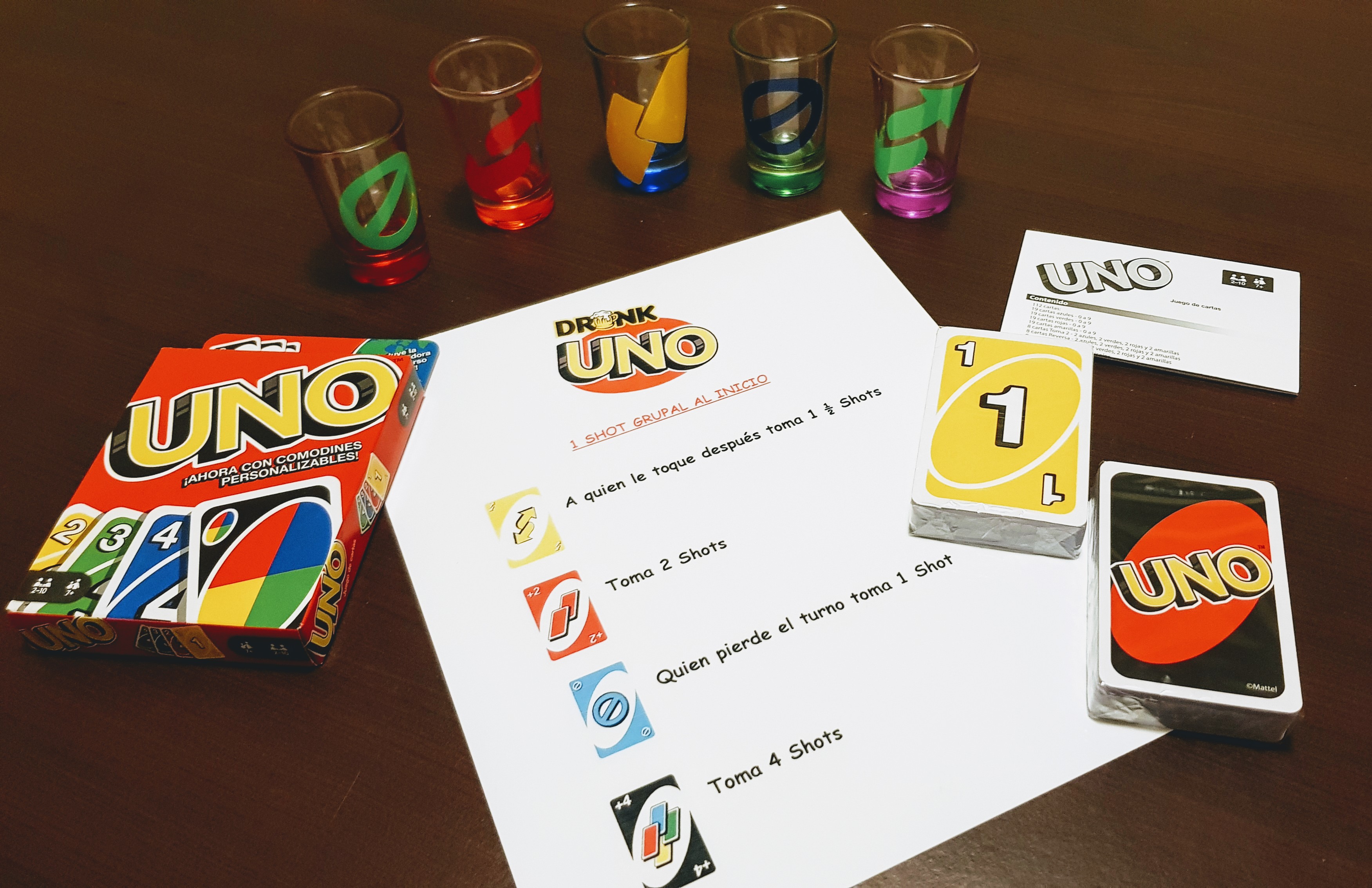 Uno Drunk Juego Completo Juegos Juegos Y Juguetes San Jose Moravia