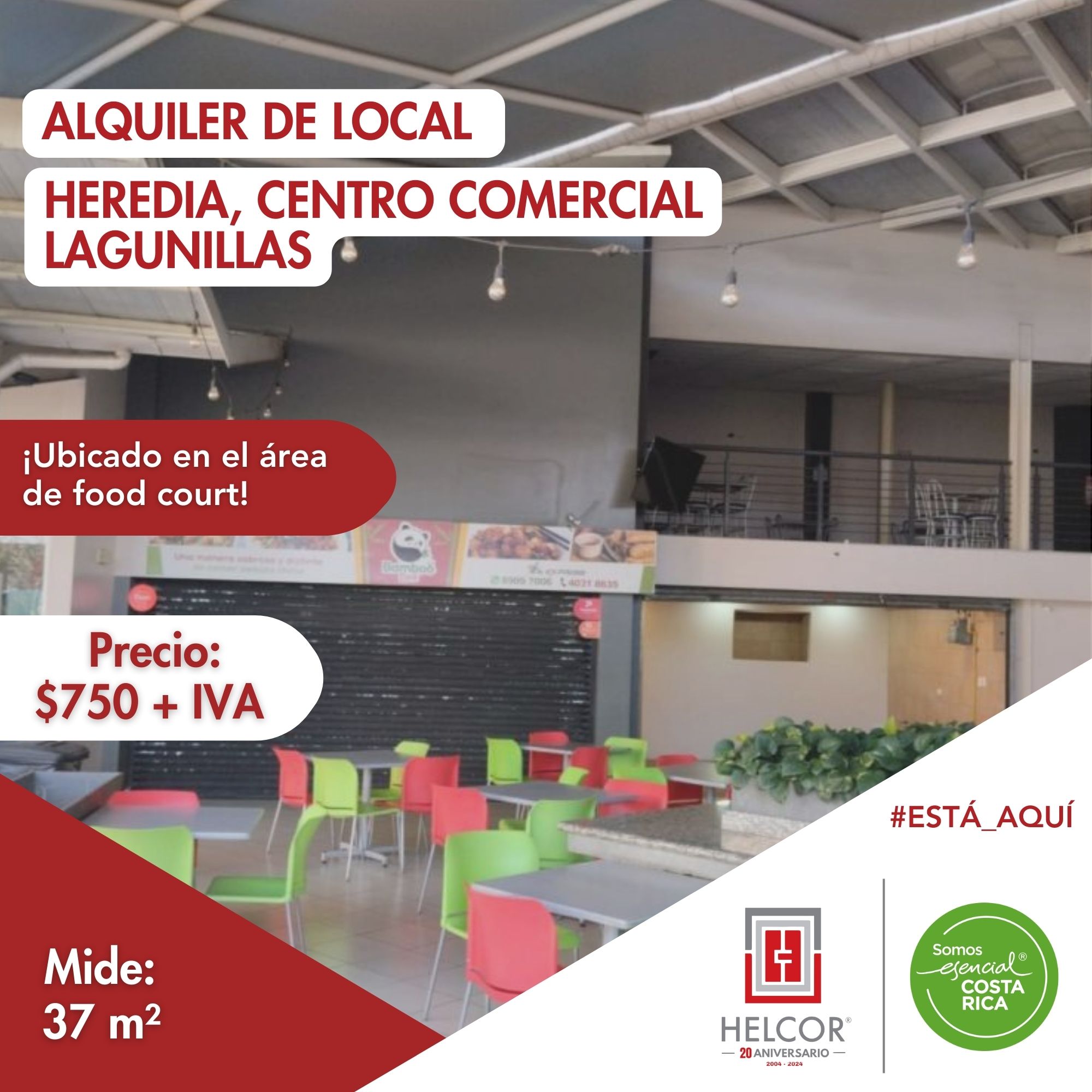 ALQUILER DE LOCAL EN SAN JOSÉ, SABANA OESTE