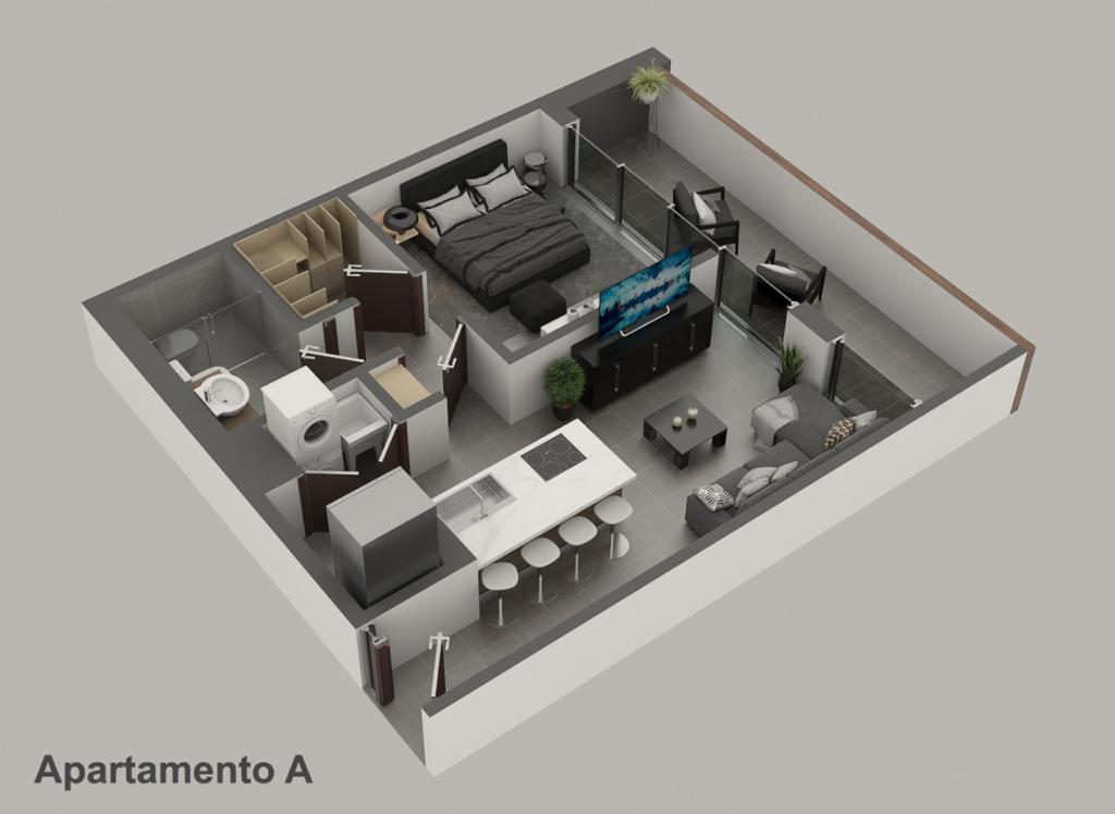 Apartamento contemporáneo en preventa, La Uruca