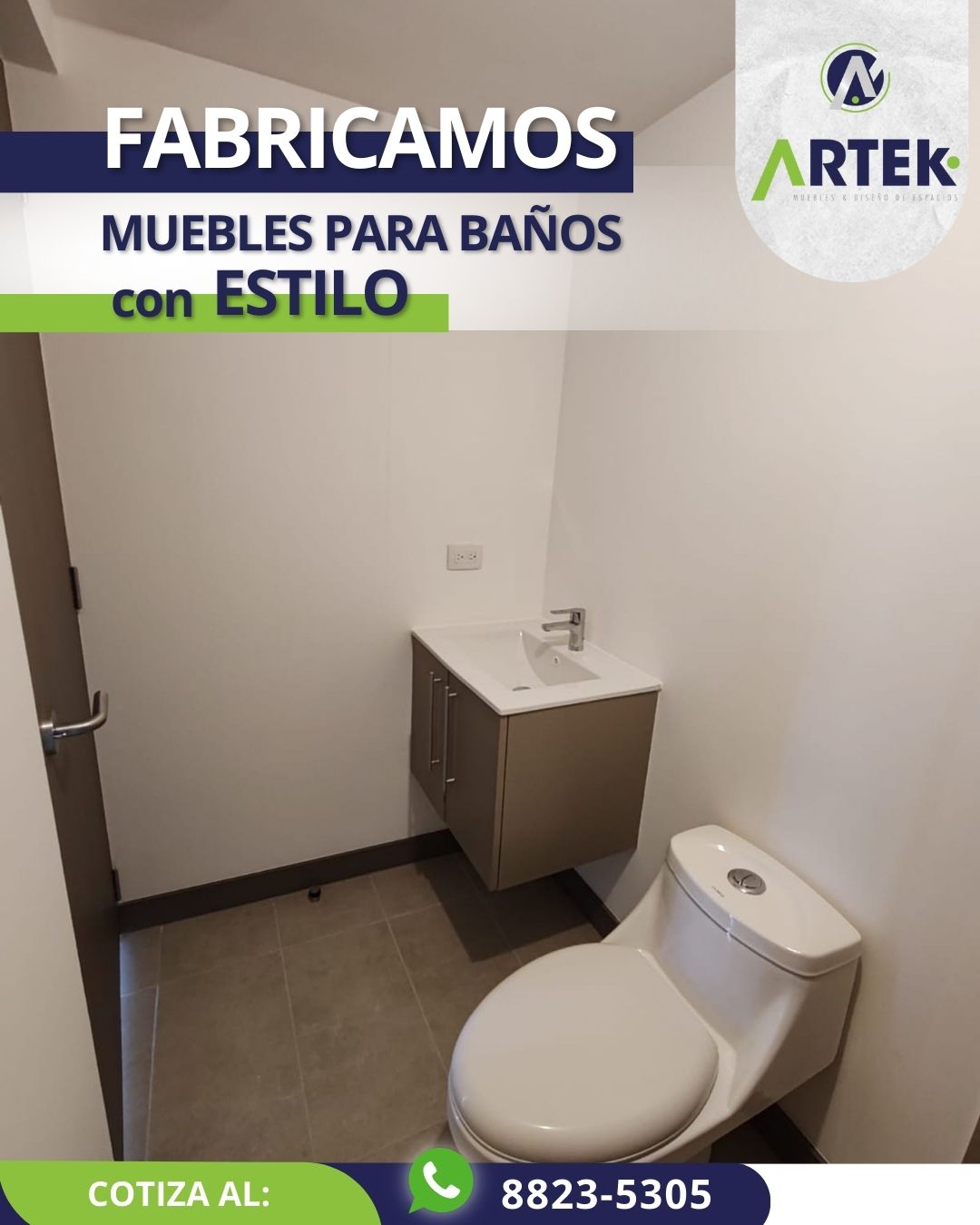 Dale vida a tu baño con nosotros Artek!