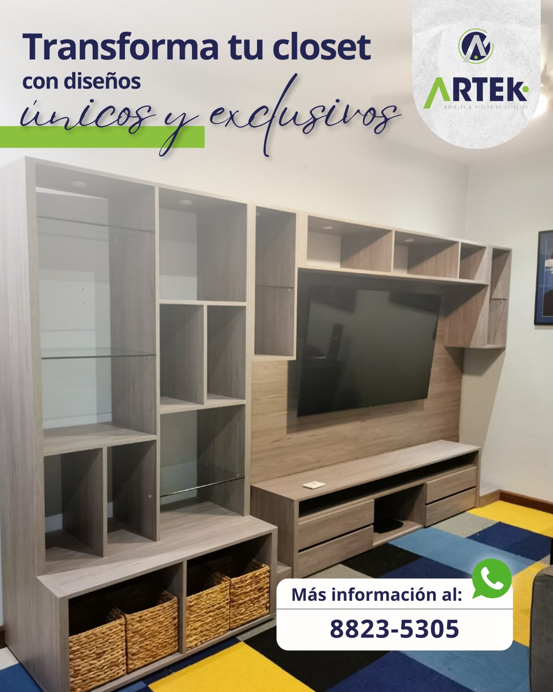 Creamos diseños únicos y exclusivos para tus paredes