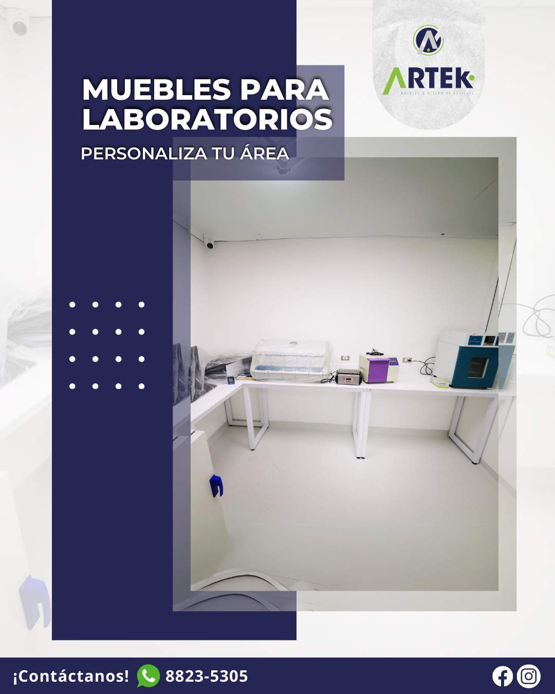 Diseñamos y fabricamos lo que necesitas, con la calidad que tu laboratorio merece.