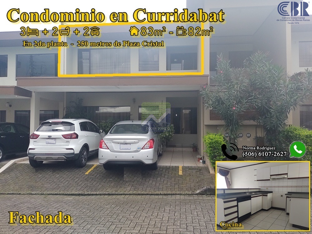 Condominio en Curridabat, San José. RONO