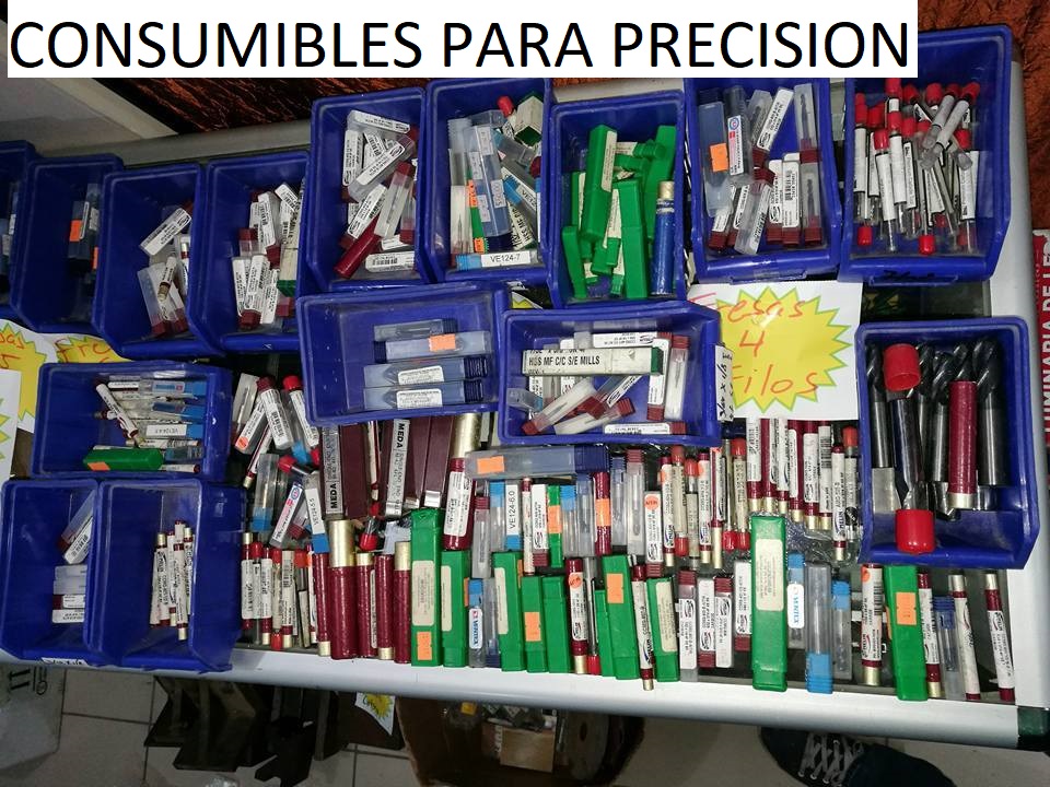 LIQUIDACIÓN productos para precisión, para trabajar con tornos, insertos, fresas