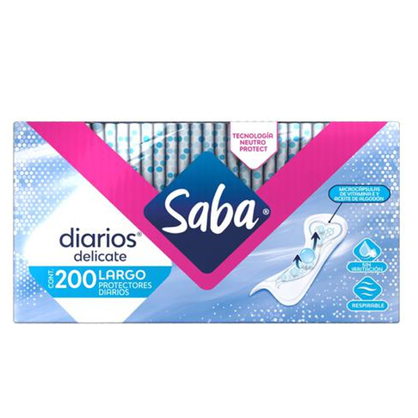 Se Vende Saba Protectores Diarios (200)