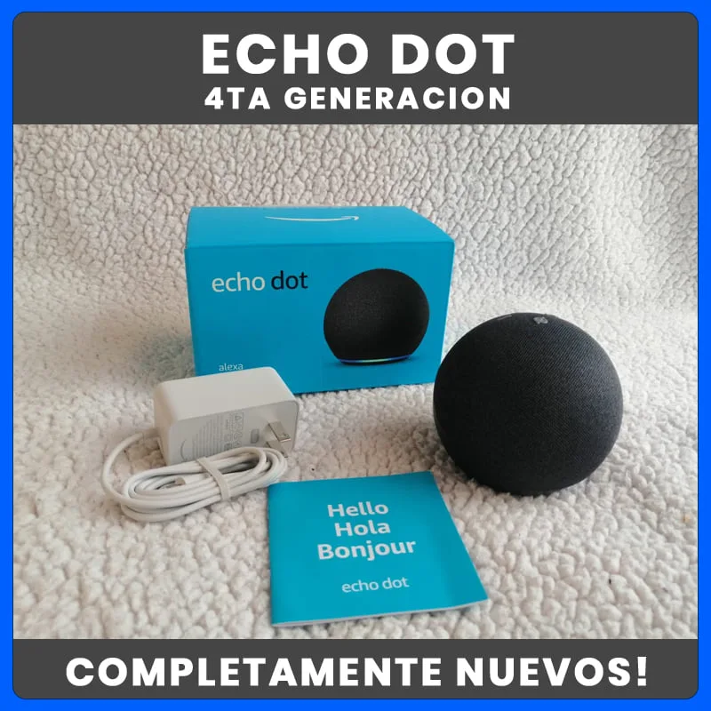 Parlante Inteligente Echo DOT con Alexa ¡Nuevo! - foto 5
