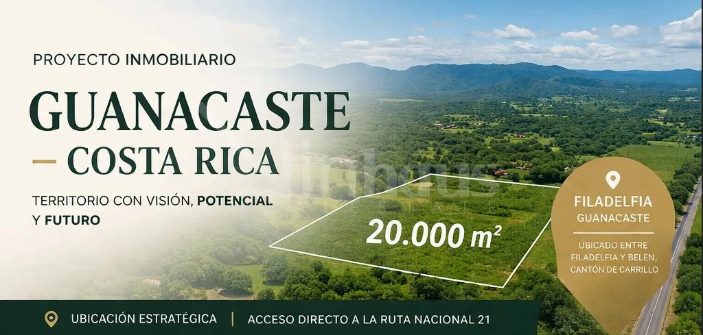 En venta propiedad con uso de suelo mixto en Filadelfia, Guanacaste.