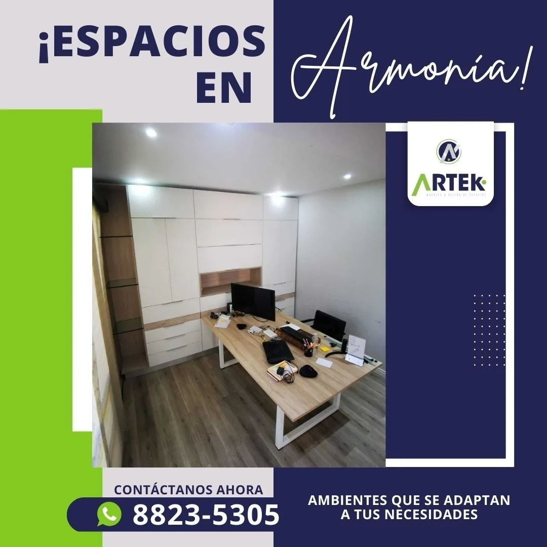 Manejamos calidad garantizada y materiales finos en nuestros muebles