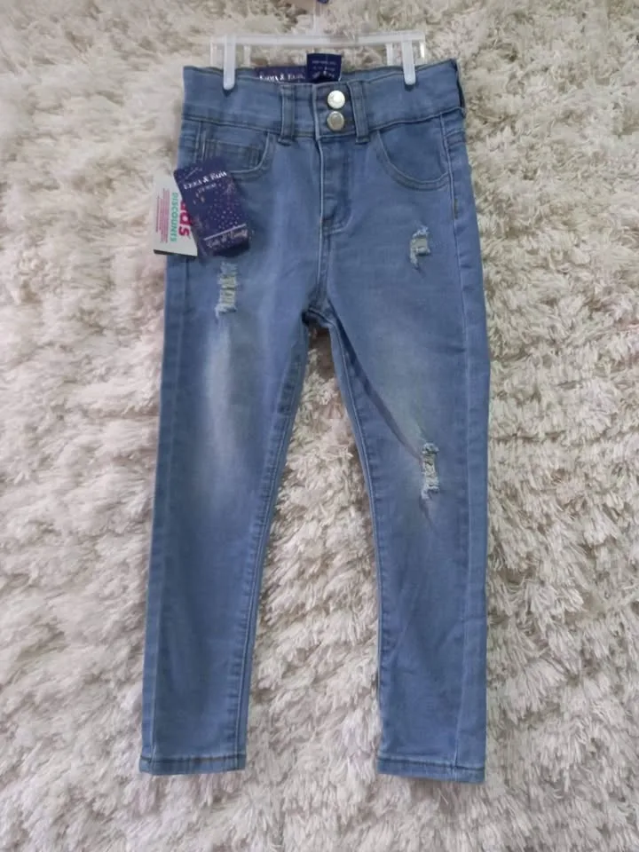 Camisa y jeans para niña Talla 6 años - foto 2