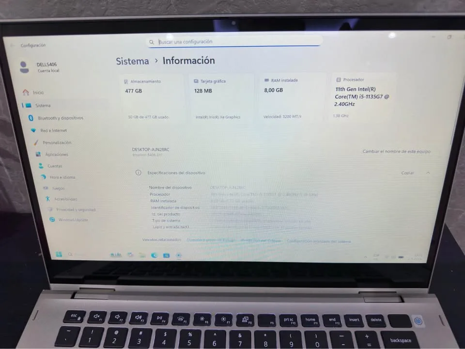 Laptop Dell 5402 Touch 2en1 - foto 5