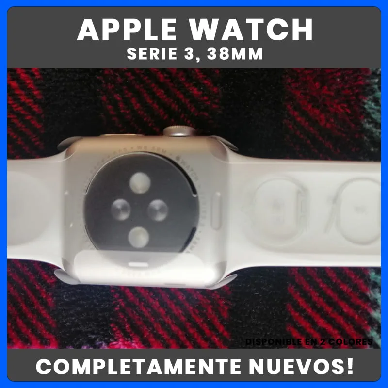 REMATE! Apple Watch Serie 3 38mm ¡NUEVO! Solo en Color Negro - foto 3