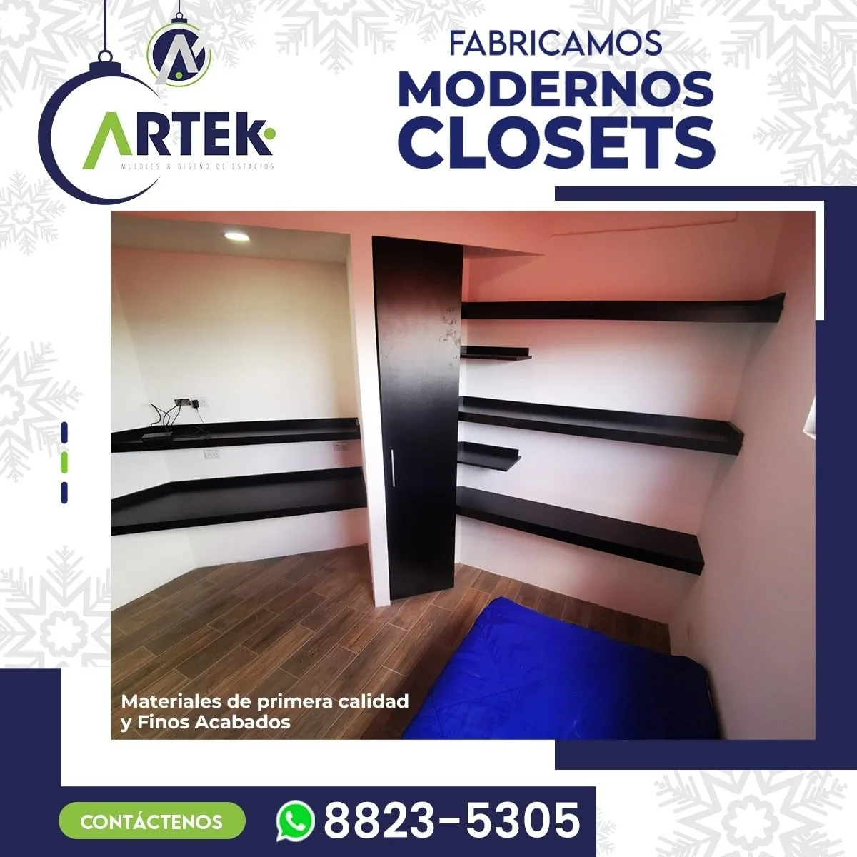 Lo diseñamos para ti, closets y vestidores