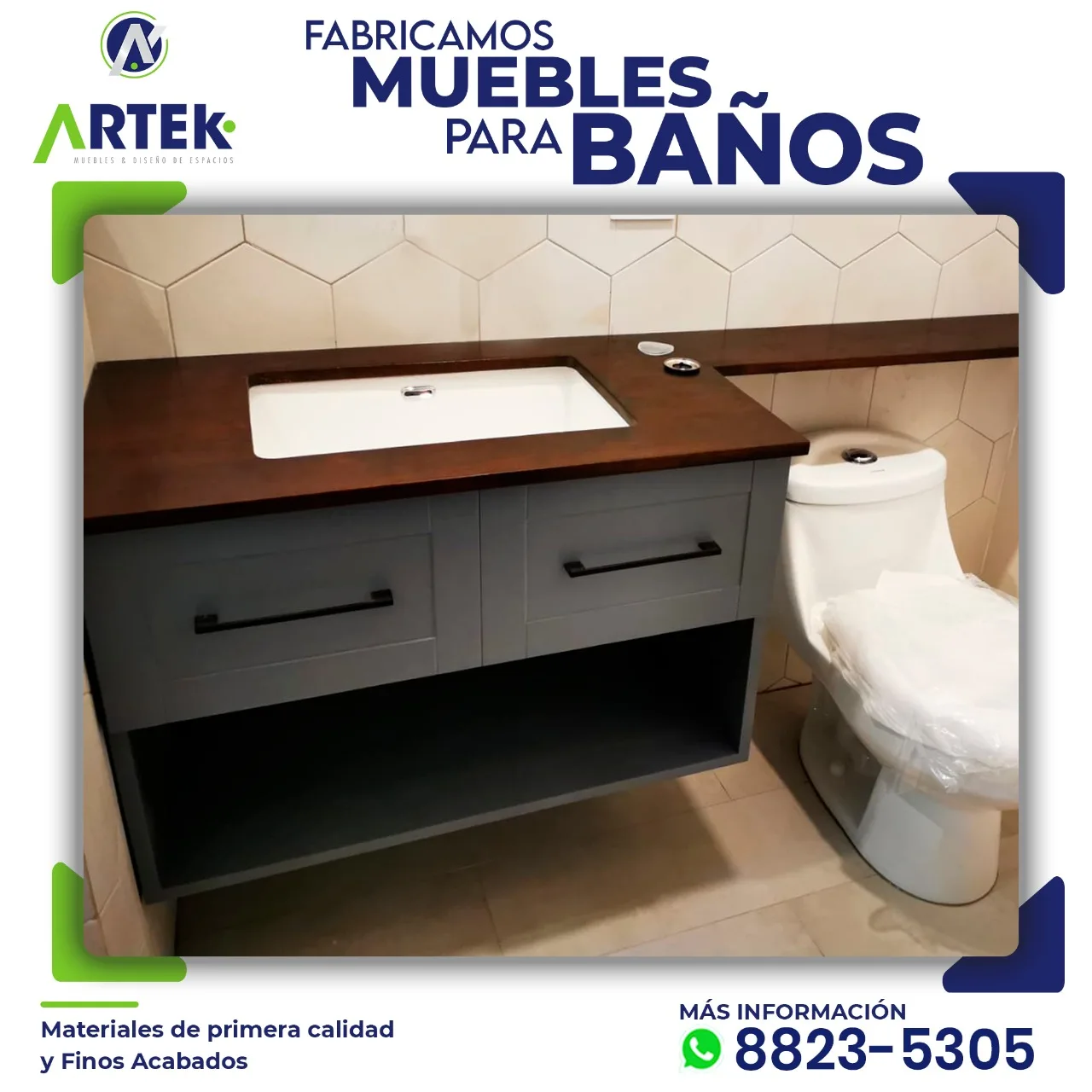 ¿Te gustaría darle el mejor aspecto a tu baño?