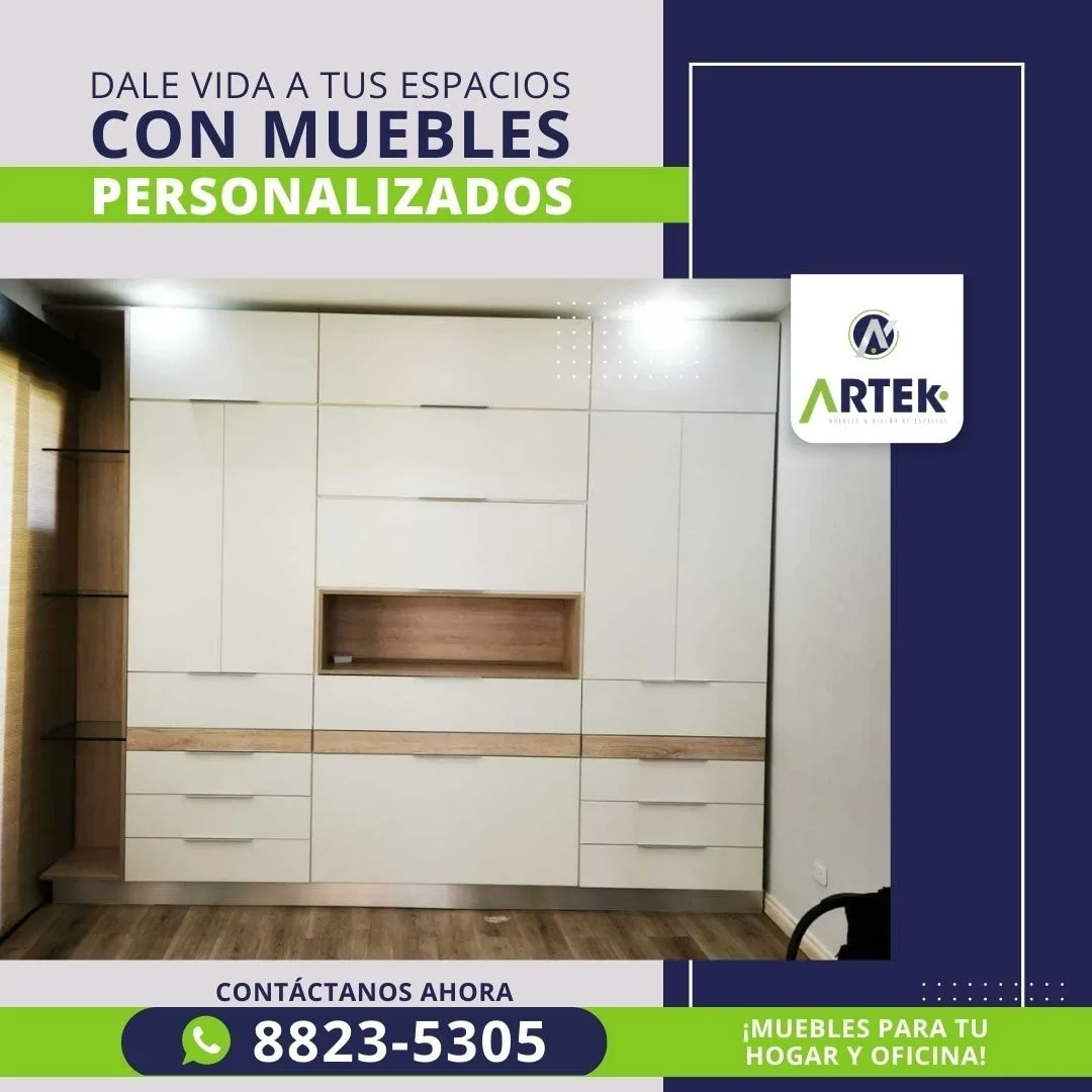 Hermosos muebles para tu hogar y oficina