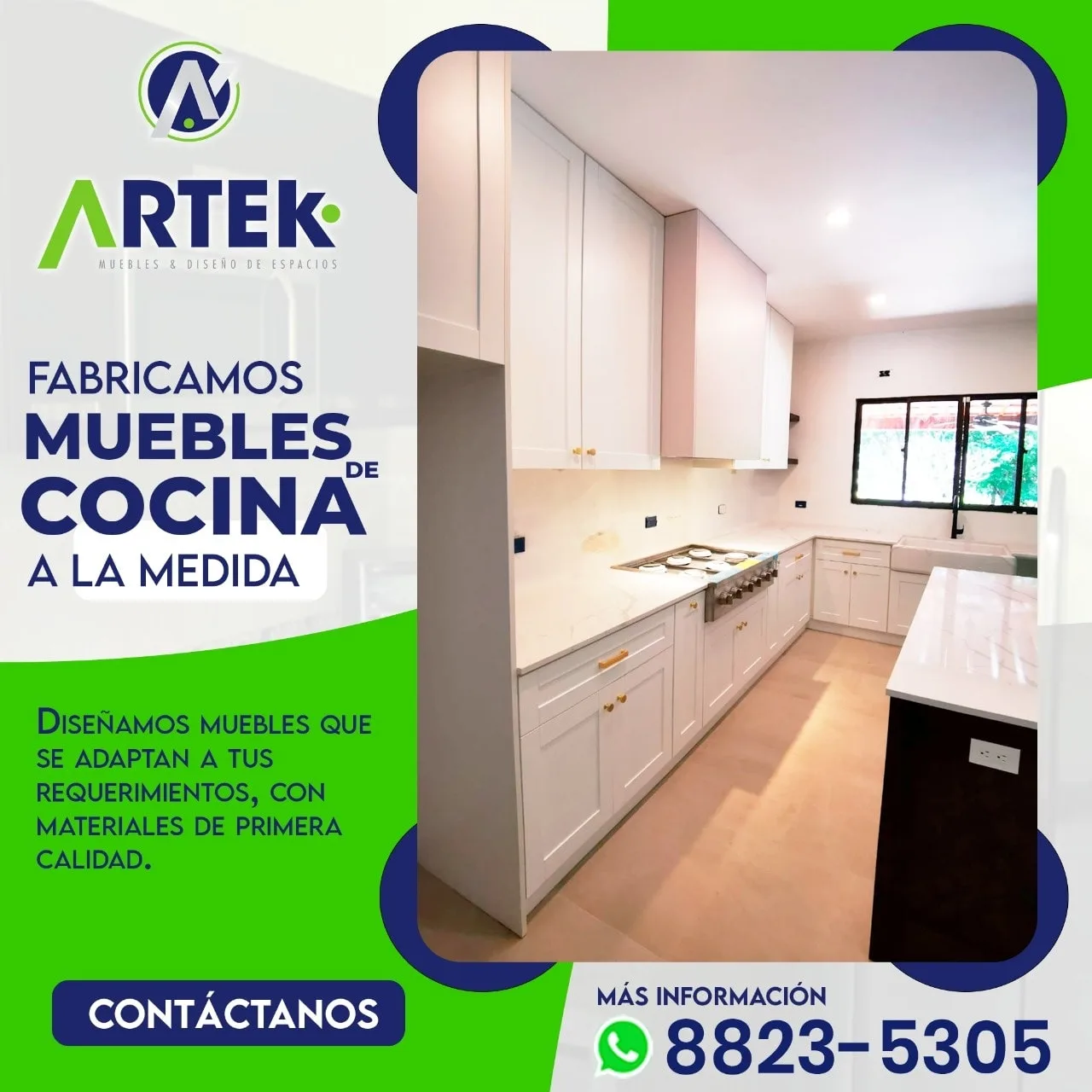 Ven con nosotros y realiza tus muebles a la medida y de primera calidad.