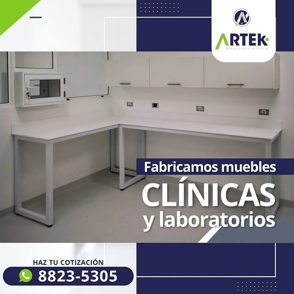 ¡Encuentra tu mueble ideal para tu clínica o laboratorio con Artek!