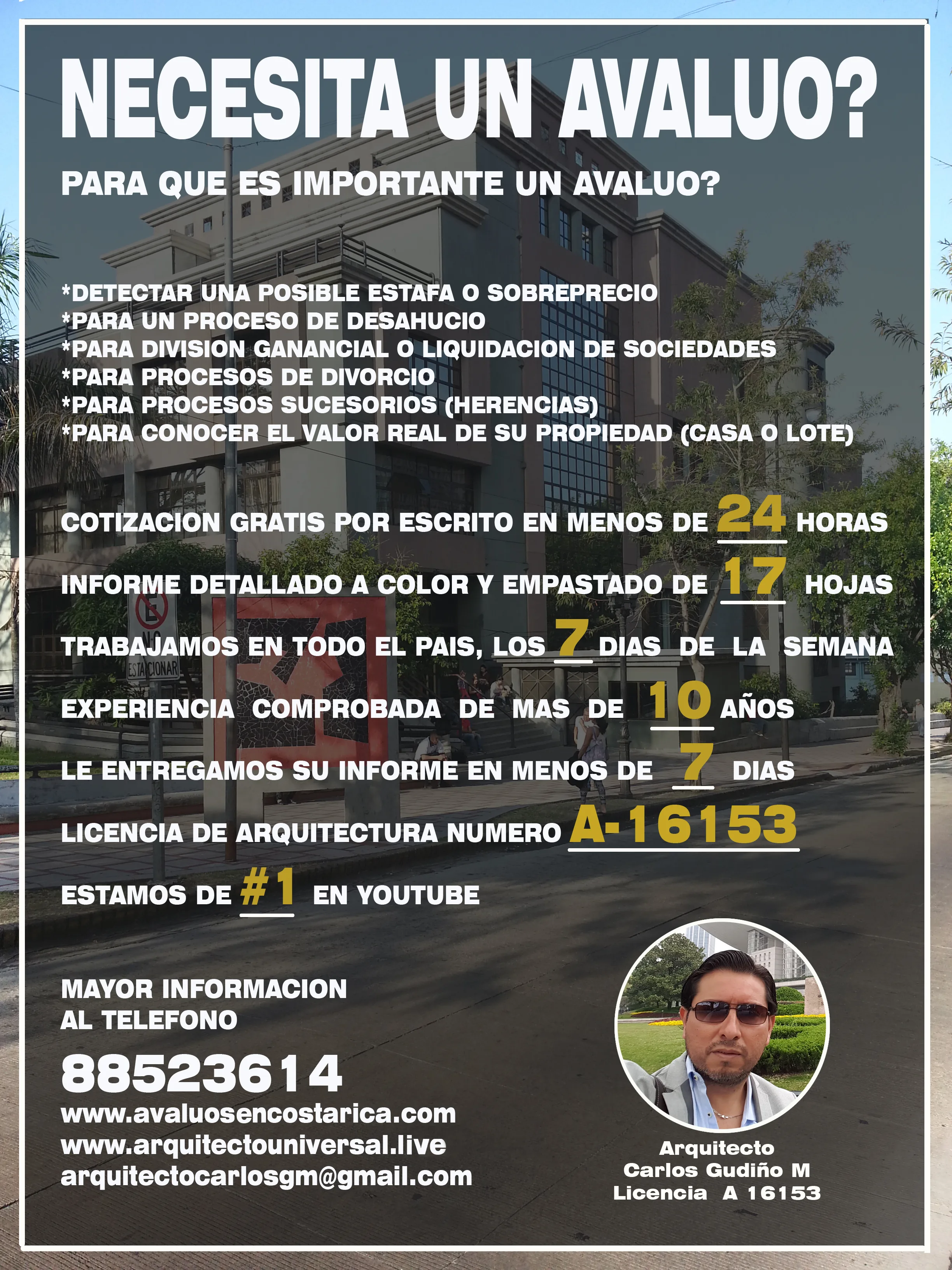 AVALUOS DE BIENES INMUEBLES