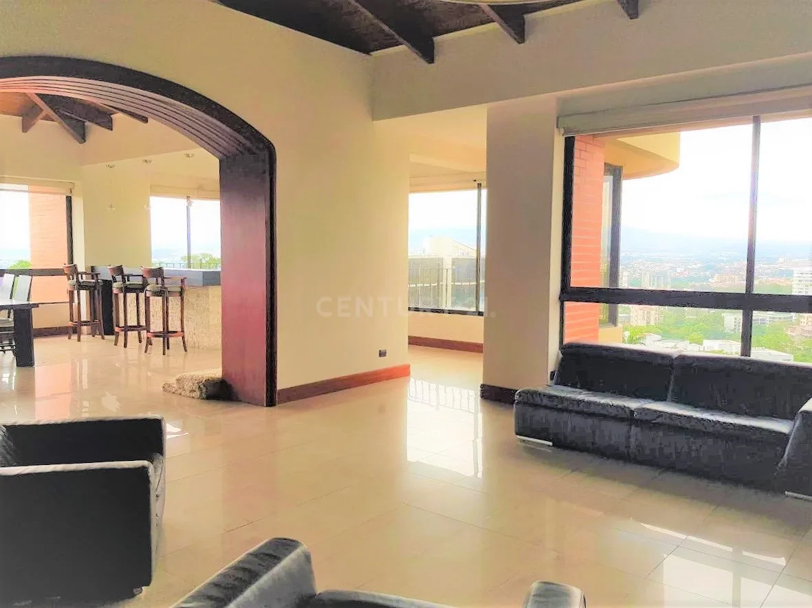 VENTA DE BELLO PENTHOUSE EN JABONCILLOS DE ESCAZU