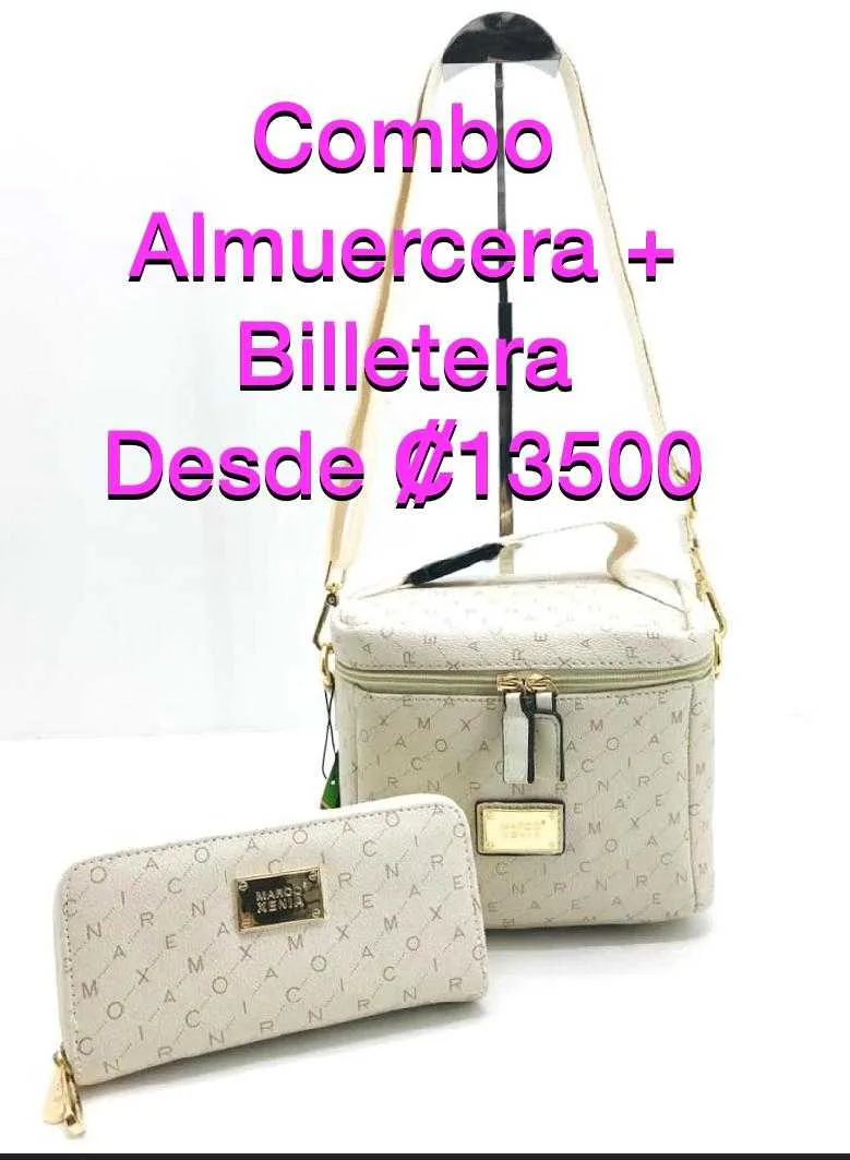 Se vende Hermoso Combo de Almuercera + Billetera Para Dama - foto 2