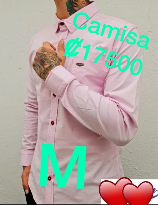 Se Vende hermosa Camiss Para Caballero