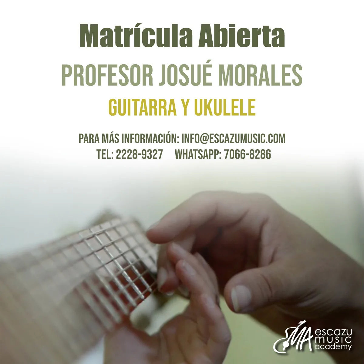 Escazú Music Academy Clases de Guitarra y Ukelele