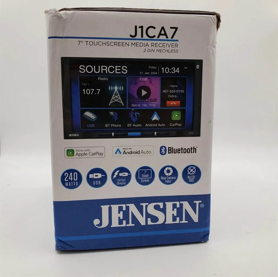 Radio Jensen, 2Din, 7 pulgadas