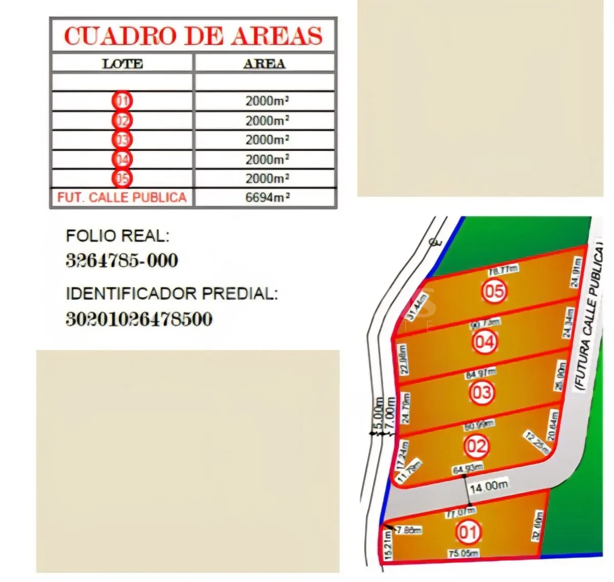 Lote en venta, Paraíso de Cartago LOTE 5 - foto 4
