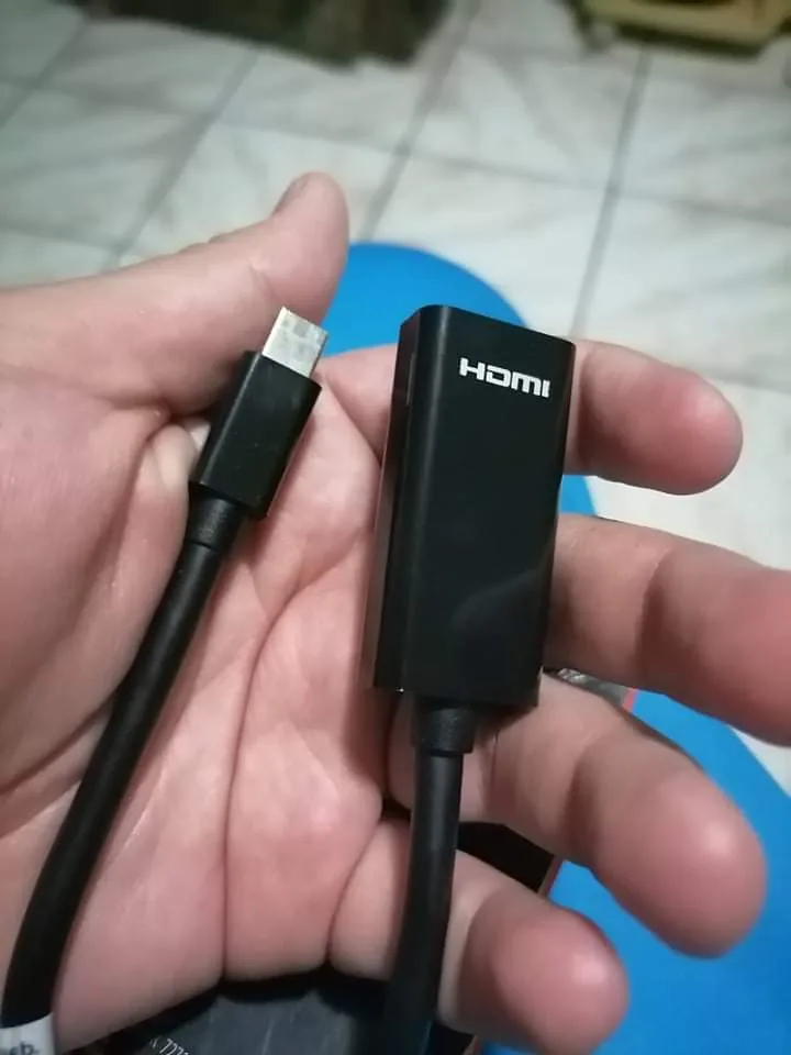 Mini display port to Hdmi
