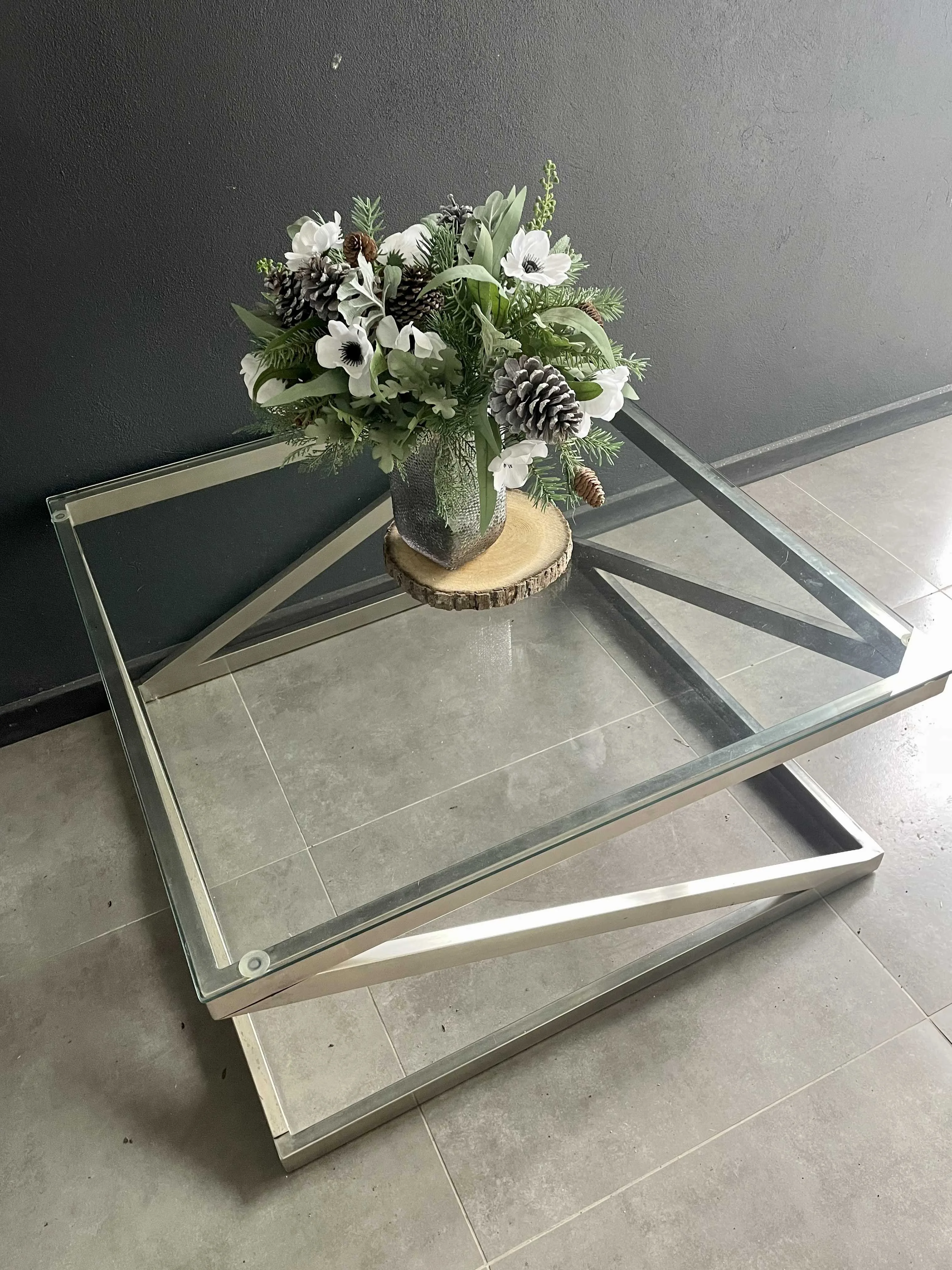 Mesa de centro. Vidrio - foto 2
