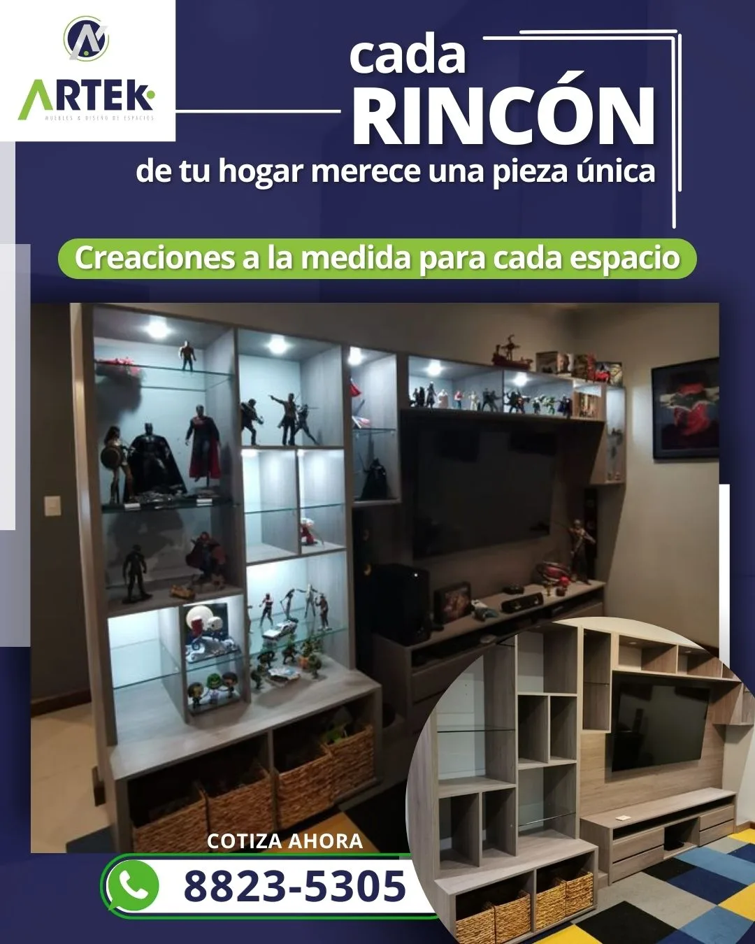Cada rincón de tu hogar merece una pieza única.