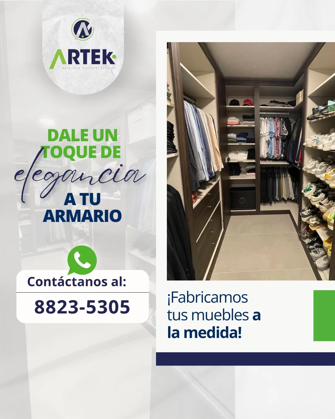 Dale un toque de elegancia a tu armario!
