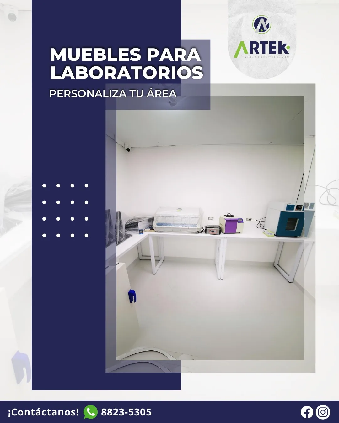 Diseñamos y fabricamos lo que necesitas, con la calidad que tu laboratorio merece.