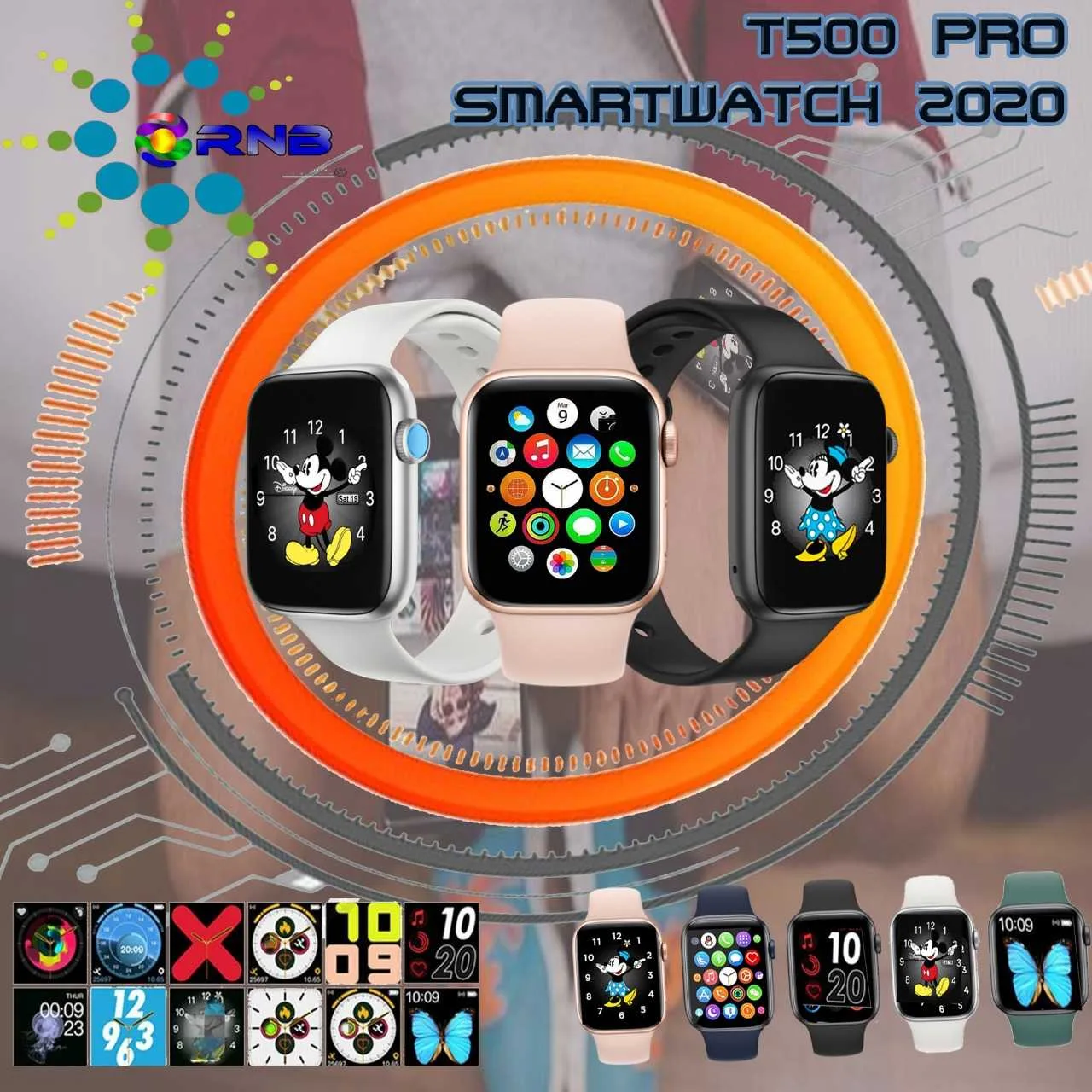 Smartwatch T500 llamadas versión t500 pro 2021 serie 6 - foto 2