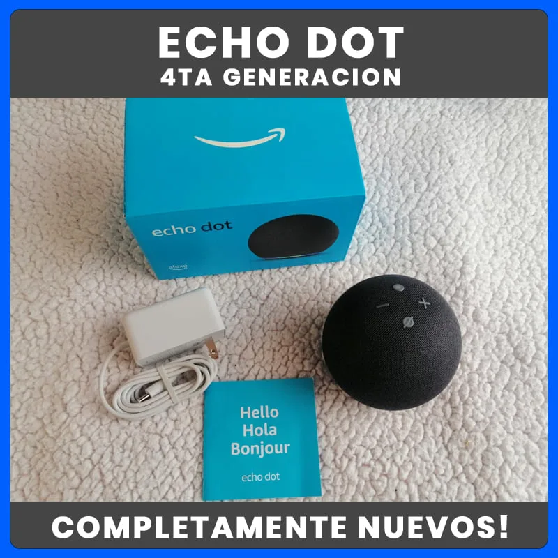 Parlante Inteligente Echo DOT con Alexa ¡Nuevo!