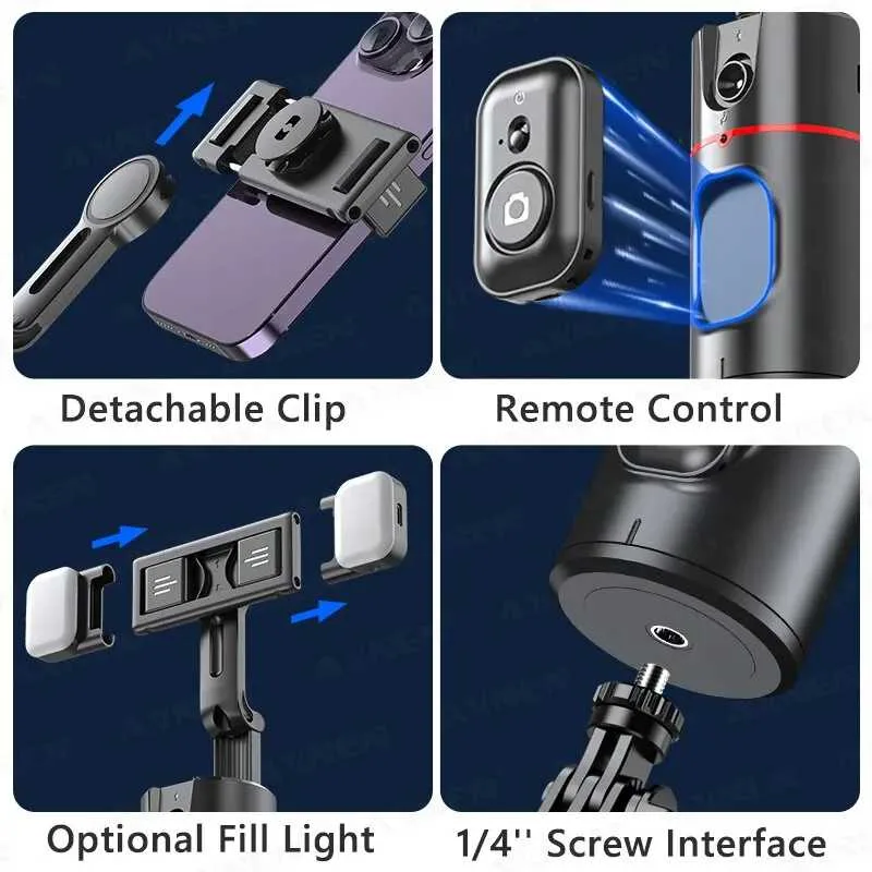 Cámara estabilizadora con seguimiento automático ,rotación de 360 ??grados - foto 6