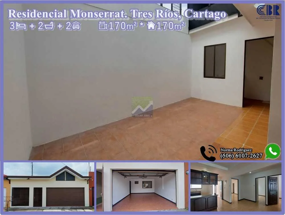 Res. Monserrat. Tres Ríos, Cartago. RONO - foto 5