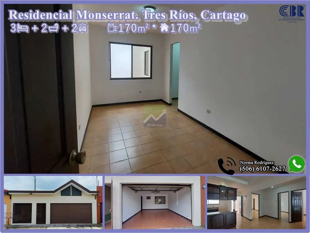 Res. Monserrat. Tres Ríos, Cartago. RONO - foto 4