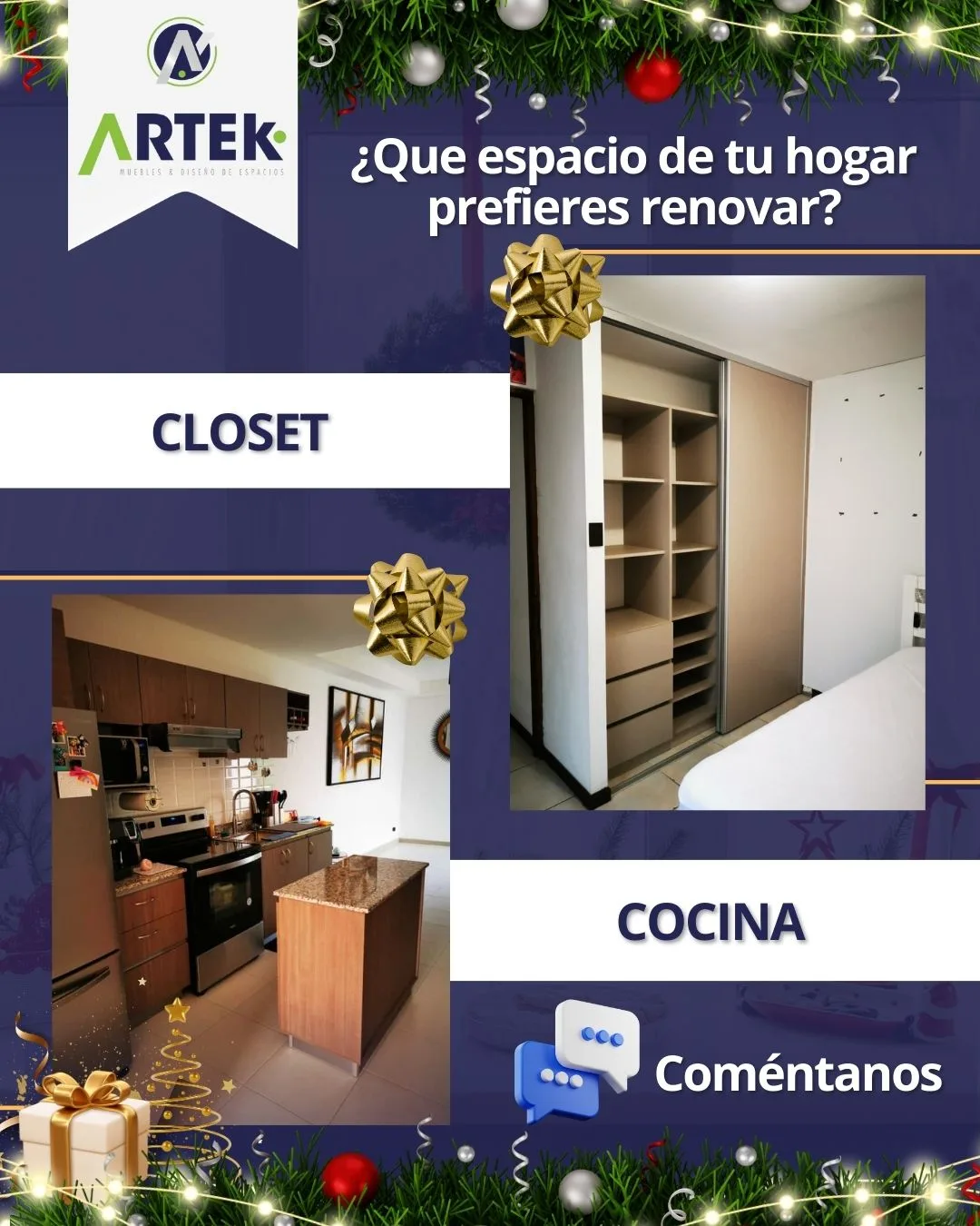 ¿Que espacio de tu hogar deseas remodelar?