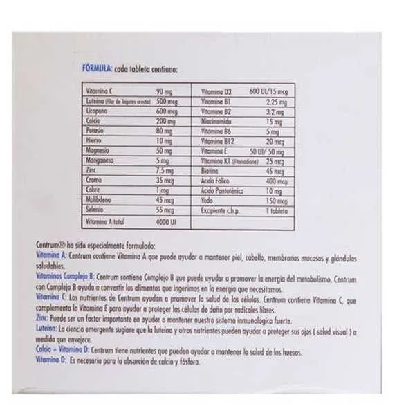 Se Vende Centrum Multivitamínico 130 Tabletas - foto 3