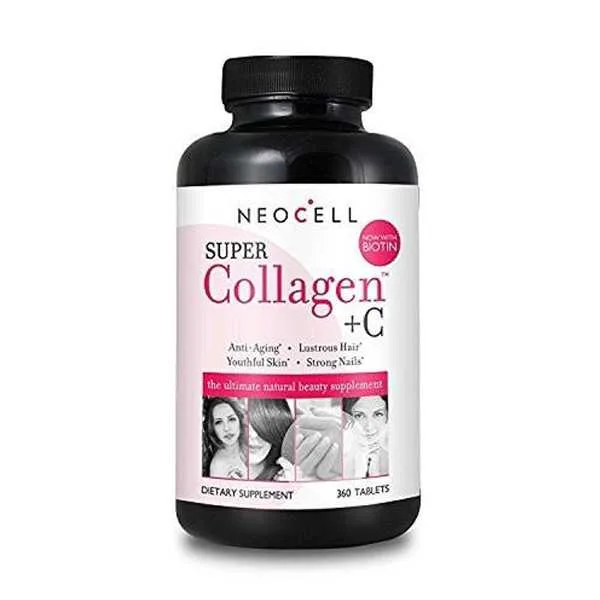 Neocell Super Collagen Colágeno 1000 Mg)+ Vitamina C 360 Comprimidos - foto 2