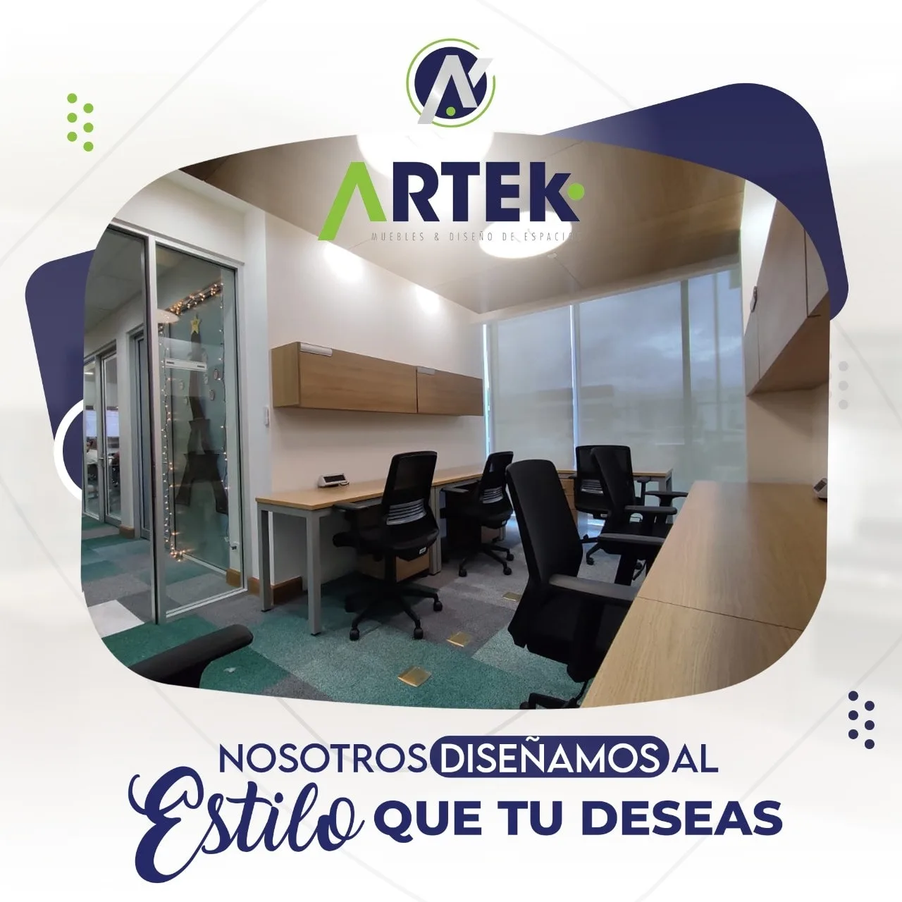 Contamos con diseños bonitos e innovador para tu oficina