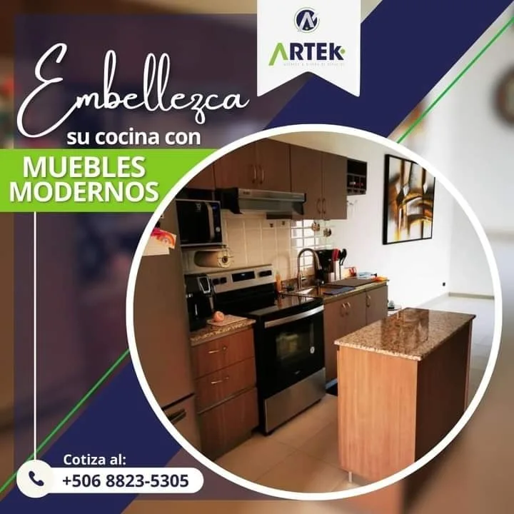Con Artek, tienes la solución perfecta para embellecer tu cocina.